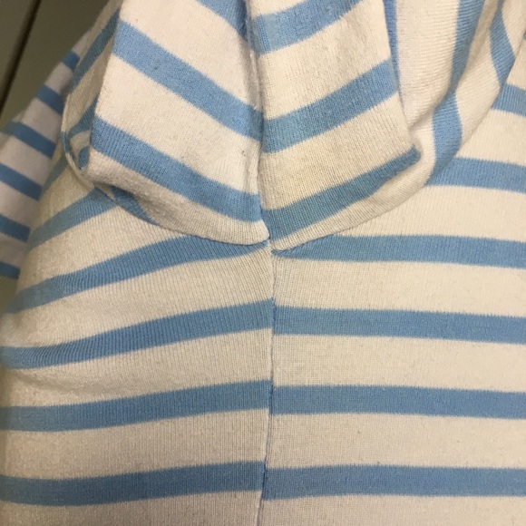 Gap Favorite shirt blue stripes 100% cotton - Picture 5 of 13